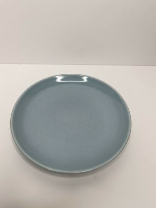 Russel Wright Iroquois Casual China Blue 6 1/4 " Bread Plate Pastel Mcm Vintage