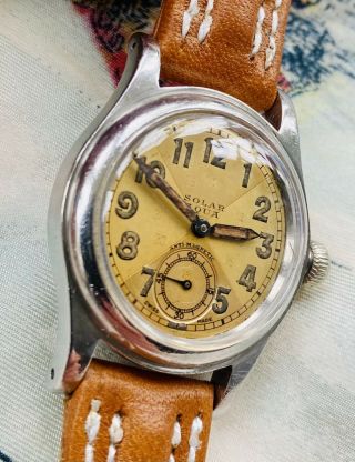 Vintage Rolex Oyster Solar Aqua Ref:2784 wristwatch 5