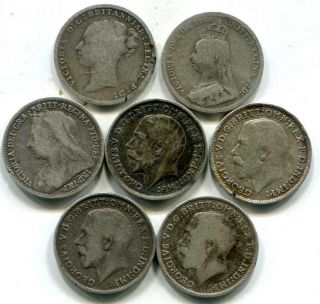 Scrap Sterling Silver Coins C052