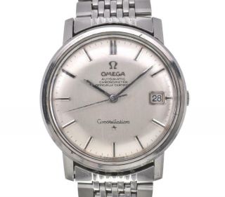 Omega Constellation Silver Dial Chronometer Automatic Men 
