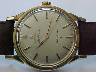Vintage Omega Constellation Ref.  167.  005 Officially Certified Chronometer Cal.  551