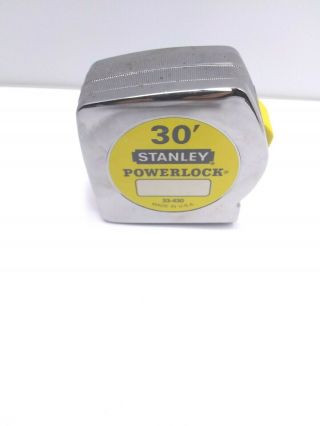 Vintage Quality Stanley Powerlock 33 - 430 30 