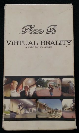 " Virtual Reality " Plan B (vintage Skateboarding,  Danny Way,  1993)