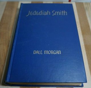 Jedediah Smith Dale Morgan 1953 1st Edition Hardcover Vintage Missing Dj