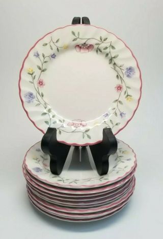 Set Of 11 - Johnson Brothers Summer Chintz Bread & Butter Plates 6 - 1/4 " England