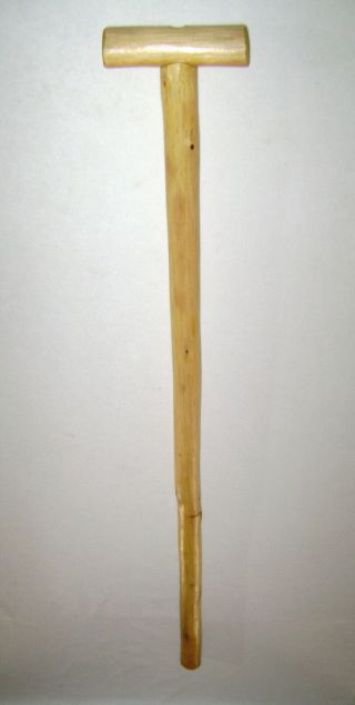 Hand Crafted Heavy Duty Hickory Wood Cane Walking Stick