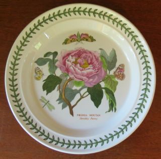 Portmeirion Botanic Garden Shrubby Peony 10 ½” Dinner Plate (s)
