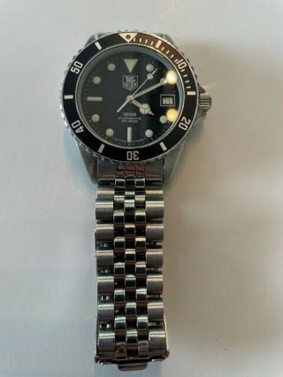 Tag Heuer 1000 Professional 980.  013