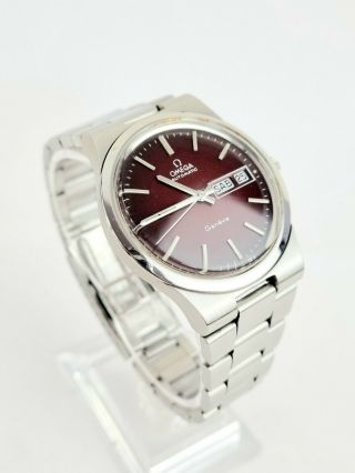 Stunning 1974 Vintage Omega Geneve Day Date 366.  833 Automatic Cal.  1022 Watch