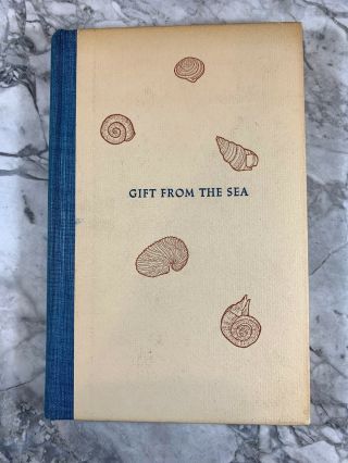 1955 Antique Book " Gift From The Sea "