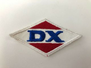 Vintage Dx Gas/oil Sew - On Patch