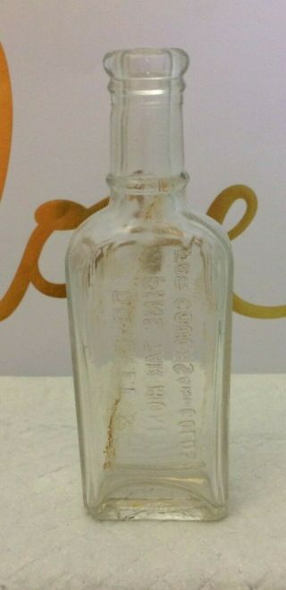 Vintage Cough Syrup Bottle - DR.  BELL ' S PINE TAR HONEY FOR COUGHS AND COLDS 2
