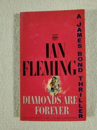 Vintage Diamonds Are Forever (james Bond) Ian Fleming Paperback