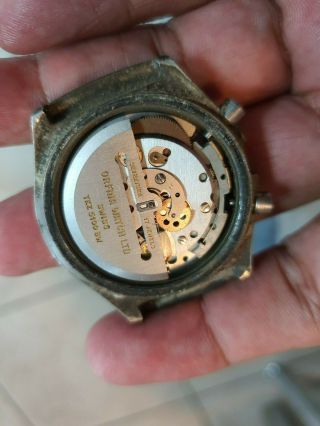 VINTAGE PORSCHE DESIGN MILITARY LEMANIA ORFINA 3H CAL 5100 17 JEWELS FOR SPARE 6