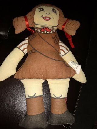 12 " Vintage Stuffed Brownie Girl Scout Doll