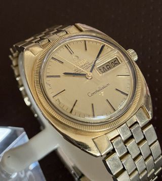 Omega Constellation 168.  028 Day - Date Chronometer Automatic Watch C.  751 3