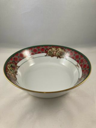 Soup Cereal Bowl,  Noritake China,  Royal Hunt Pattern (3930),  Dogs Pheasant Deer