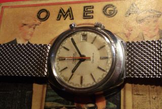 Omega Chronostop Ref:146.  009/146.  010 - All S.  Steel - Vintage 