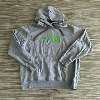 Vintage The North Face Hoodie Sweatshirt Pullover Men’s Size Xl Gray Green Logo