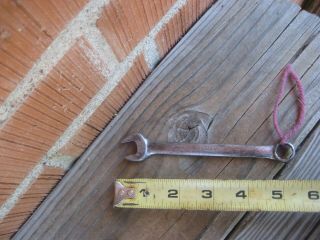 1953 Vintage Snap On 7/16 " Combination Wrench Oex - 140 X 12 Pt Usa