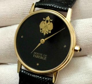 Franklin 14k Solid Gold House Of Faberge Watch Only 1 In Ebay