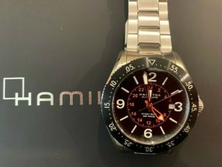 Hamilton Khaki Aviation Pilot Gmt Air Race Automatic Watch H76755131