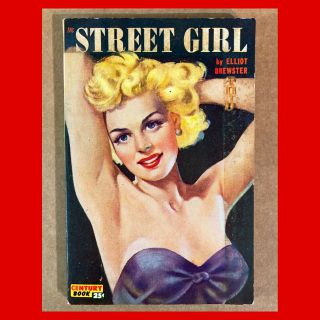 Street Girl Vtg Sleaze Adult Paperback Pb Book Gga Sexy Pulp 1946 Girlie Novel