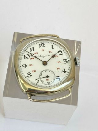 Vintage All LONGINES Military WWI Trench Watch cal.  13.  34 Swiss 2