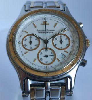 Jaeger - LeCoultre Heraion Quartz Chronograph Watch (115.  5.  31) NOT 2
