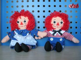 1996 Vintage Raggedy Ann & Andy By Johnny Gruelle,  Hasbro Inc.
