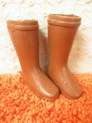 Brown Boots For Vintage Ideal Velvet Mia Dina Growing Hair Doll