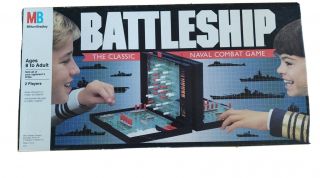 Battleship Classic Board Vintage 1990 Milton Bradley Game 100 Complete