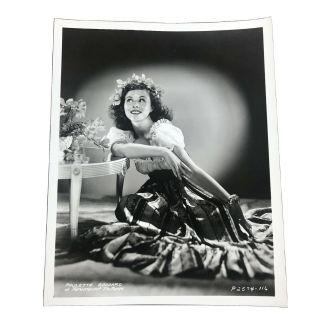Paulette Goddard - Paramount Pictures 8 X 10 B/w Photo Vintage Movie Actress