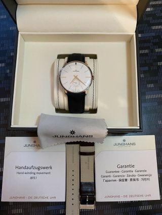 Junguans Meister Hand Wind 027/3200.  00 37.  7mm WITH JUNGHANS 3
