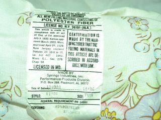 VINTAGE 1983 CABBAGE PATCH DOLL TWIN COMFORTER BLANKET 68 