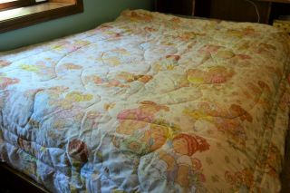 VINTAGE 1983 CABBAGE PATCH DOLL TWIN COMFORTER BLANKET 68 
