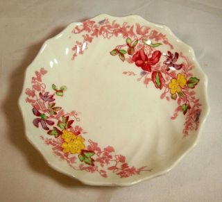 Copeland Spode Fairy Dell Floral 3 - 1/4 " Diameter Individual Butter Pat England