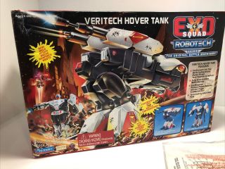 EXO Squad Robotech Veritech Hover Tank BOX ONLY Vintage,  Display 2