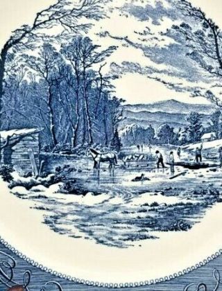 Vintage Currier and Ives 12 