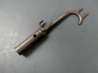 Vintage Bell System Lineman Drop Wire Cope Hook Pole Tip