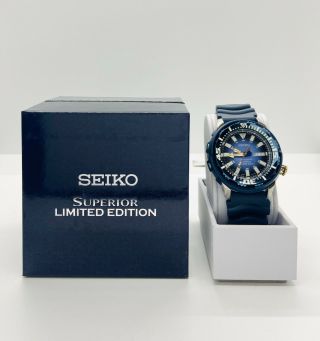 Seiko Superior Limited Edition 100th Anniversary Srp453 Blue Baby Tuna