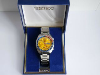 Vintage Seiko Pogue Pepsi 6139 - 6002 Automatic Mens Watch