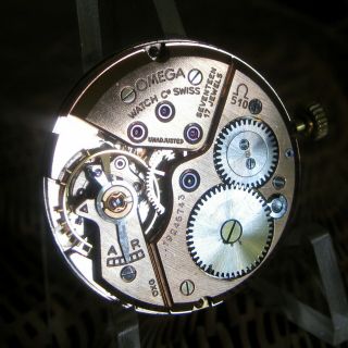 Mens 1963 OMEGA Florentine Engraved 14K Gold Filled Vintage Swiss Watch 6