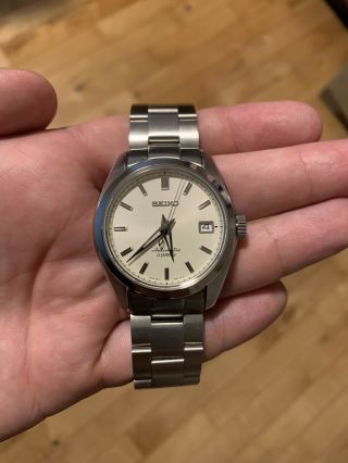 Seiko Sarb035 Cream Dial “baby Grand Seiko” With Upgraded Strapcode Oyster Strap