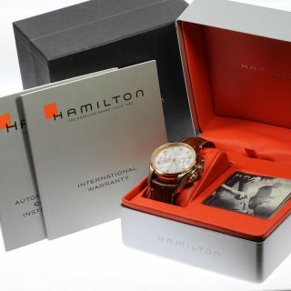 HAMILTON Jazz master H326460/H32646555 Chronograph Automatic Men ' s Watch_627281 2