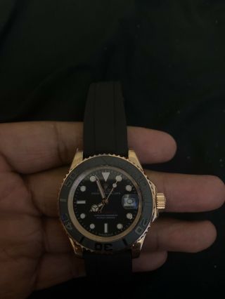 Rolex Yachtmaster 40mm Rose Gold