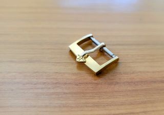 Jaeger - Lecoultre Vintage Tang Buckle In 18k Yellow Gold [16 Mm ]