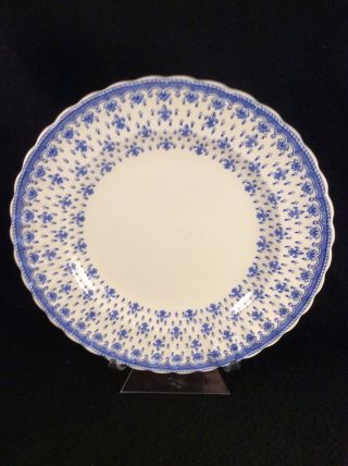 Spode - Fleur De Lys - Blue - No Trim - Dinner Plate (s)