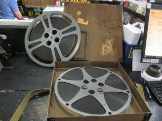 Vintage 1954 Pride Of The Bluegrass Movie 16mm 2 Reel Film Set Carryingcase Rare