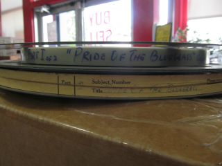Vintage 1954 PRIDE OF THE BLUEGRASS Movie 16mm 2 REEL FILM Set carryingcase RARE 2